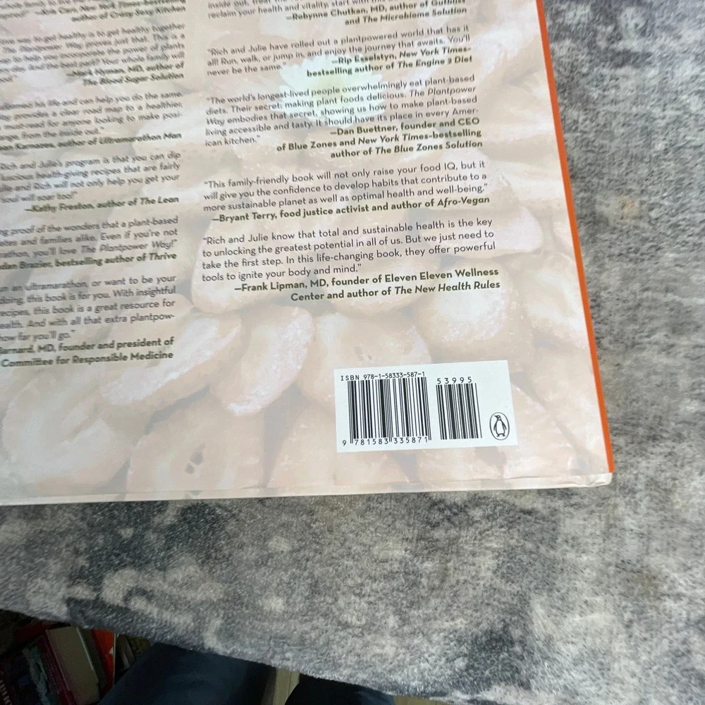 The Plantpower Way Rich Roll Julie Piatt Whole Food Plant-Based Recipes Book